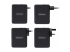 Startech 140W USB-C Wall Charger, USB-C/USB-A, PD GaN Power Adapter - Höger sida