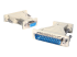 StarTech.com DB9 till DB25 seriell kabeladapter - Flera vinklar