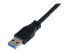 StarTech.com 1m 3 ft Certified SuperSpeed USB 3.0 A to Micro B Cable Cord - Närbild
