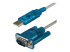 StarTech.com 91 cm USB till RS232 DB9 seriell kabeladapter ? M/M - Höger vinkel